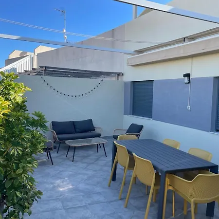 Excelente Atico Con Gran Terraza Y Barbacoa En Canet D'en Berenguer * Valencia