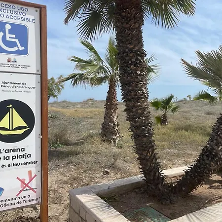 Lejlighed Excelente Atico Con Gran Terraza Y Barbacoa En Canet D'en Berenguer Valencia